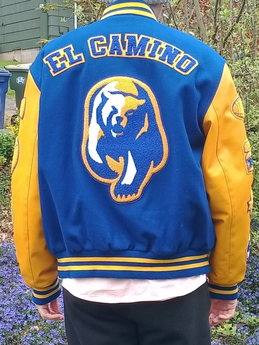 El Camino Charter High School of southern California Letterman Jacket